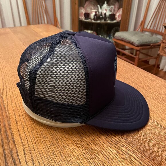 Men's Water & Waste Water Equipment Co.Blue Snapback Mesh Back Trucker Hat Cap - Picture 5 of 11